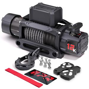 Cabrestante Eléctrico de Alta Calidad con Cable de Acero de 13500 LB y 12V CC - Cabrestante de Rescate con Control Remoto para 4x4 y Uso Todoterreno - Product Image 1