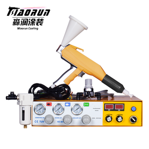 Nouveau pulvérisateur de poudre de pistolet à entonnoir portable pour équipement de revêtement métallique de laboratoire - Product Image 1