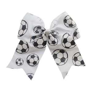 Niños Fútbol Softbol Voleibol Pelota DE <span class=keywords><strong>TENIS</strong></span> Porristas Arco Pinza para el cabello <span class=keywords><strong>Cinta</strong></span> Espolvorear Oro en polvo Accesorios para el cabello - Product Image 5