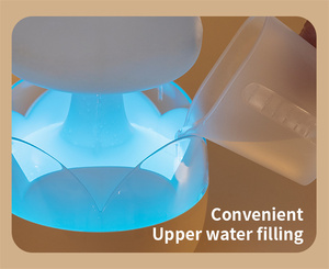 USB đám mây mưa hương liệu máy sáng mưa đám mây hoa tinh dầu khuếch tán lạnh sương siêu âm Máy tạo độ ẩm không khí - Product Image 4