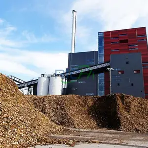 Hocheffiziente Biomasse-Pelletherstellungslinie