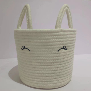Boîte de rangement pour chat Boîte de rangement domestique Boîte de rangement pour broderie en corde de coton Bon pour le <span class=keywords><strong>jardinage</strong></span> domestique - Product Image 1