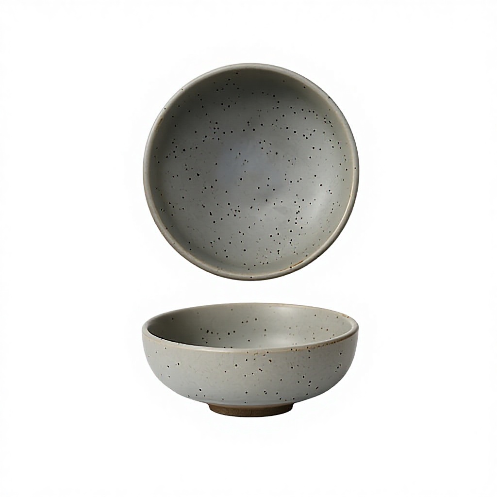 Bol gris de 4,25 pouces