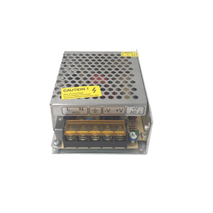 Fuente de Alimentación Conmutada Jingruian 24V 2A de Salida Única para Monitoreo de Seguridad, Tiras de LED, Cajas de Luz y Control Industrial - Product Image 1