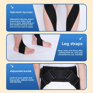 Cintura Leggera per Correzione Gambe a X e O Pediatriche, Fascia Correttiva Posturale Unisex per Diritto delle Gambe, per Uso Diurno e Notturno - Product Image 3