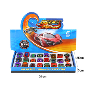 JinYing 24 Pieces 50-60 Degree Warm Water Novelty Toys <b>Die</b>-cast Model <b>Cars</b> Change Color Vehicle - Product Image 3