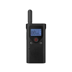 Walkie talkie portátil de 5w, rádio comunicador sem fio ip68 uhf 1000 mile, pequeno, ao ar livre, duas vias
