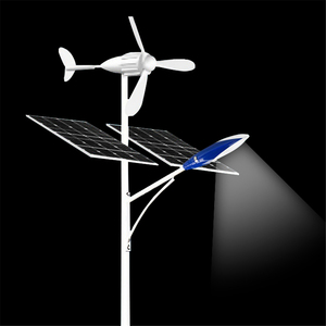 Molino de viento solar de 8m y 60w, farola con batería de iones de litio - Product Image 1