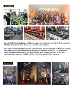 Canon à confettis électrique à <span class=keywords><strong>6</strong></span> têtes MOKA SFX MK-CN15 avec batterie LED pour DJ Club - Product Image 6