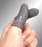 Manchons de jeu pour doigts, anti-transpiration et absorbants, sensibles aux écrans tactiles, manchons de pouce de jeu ultra-fins de 0,3 mm.