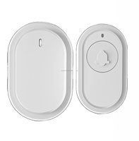 433MHz détecteur sans fil maison Intelligent sonnette système d'alarme 39 types de sonneries chansons 150m portée sonnette de porte intelligente pour la maison