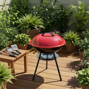 <span class=keywords><strong>Barbecue</strong></span> extérieur de 14 pouces avec logo personnalisé, <span class=keywords><strong>barbecue</strong></span> au charbon de bois de haute qualité pour les promotions - Product Image 2