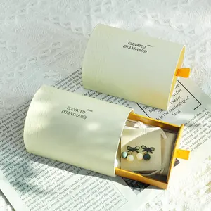 Caixa de empacotamento de presente personalizada da gaveta da joia do logotipo pessoal para a joia com logotipo
