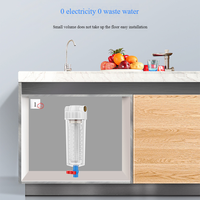 Purificateur d'eau domestique ultrafiltration Robinet de cuisine à boire direct Filtre à eau avant pour puits Utilisation en extérieur Élimine la boue
