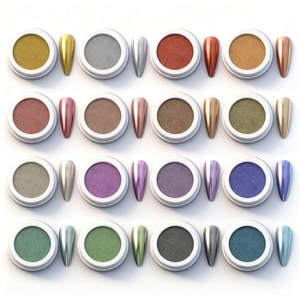 Mới Đến Sắc Tố Cao Móng Tay Duy Nhất Long Lanh Gương Bột Chrome Lâu Dài Móng Tay Nghệ Thuật Sáng Pha Lê Hiệu Quả Gương - Product Image 1
