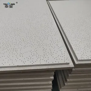 Акустическая потолочная плитка 2x4, белая прямоугольная