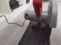 Scie circulaire industrielle de 14 pouces (355 mm) de diamètre de lame, 2200 W, électrique, pour la coupe du bois, du métal et du fer, outil électrique portable, 100 mm max.