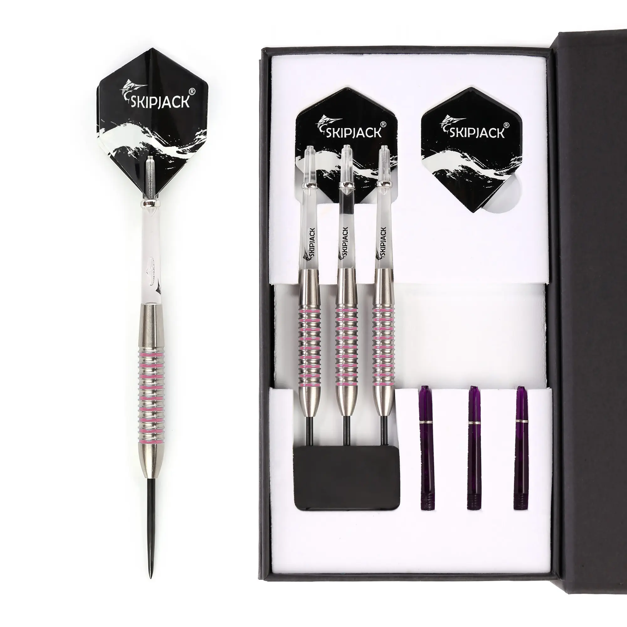 Perfect Match Dardos customized dart barrel 90% 22g steel tip darts tungsten darts for giveaways