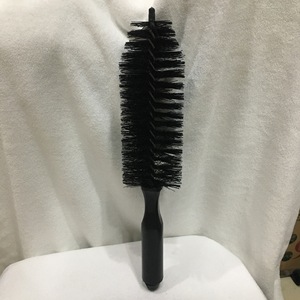 Car Tire <b>Brush</b> Black Handle 31cm Hair 19cm Hard Bristles <b>For</b> Wheel <b>Cleaning</b> - Product Image 3