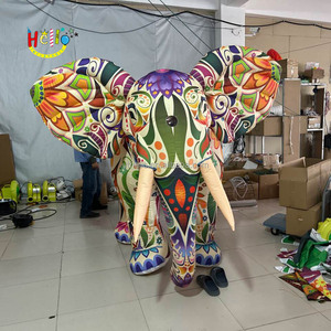 Défilé de performance d'événement en plein air Costume d'animal <span class=keywords><strong>gonflable</strong></span> d'éléphant de dessin animé de marche <span class=keywords><strong>gonflable</strong></span> - Product Image 2