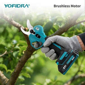YOFIDRA Cisailles électriques sans fil 32 mm à moteur brushless, 2 vitesses, pour l'élagage d'arbres et de bonsaïs, compatible avec <span class=keywords><strong>batterie</strong></span> <span class=keywords><strong>Makita</strong></span> 18V - Product Image 6