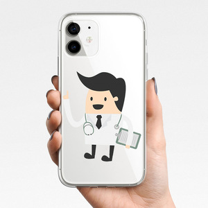 Coque en silicone TPU personnalisée pour <span class=keywords><strong>iPhone</strong></span> <span class=keywords><strong>11</strong></span> 12 13 14 15 16 Pro Max avec thermomètre de dessin animé, impression UV, couverture par sublimation - Product Image 3