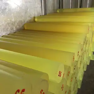 Haste de poliuretano em PVC poliacetato personalizada do fabricante com preço de atacado de fábrica