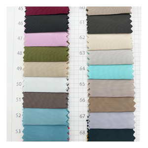 1-189 Ventes Flash Tissu 100% Polyester Effet Mémoire Tissu Torsadé 75D Mémoire Utilisé pour Veste Vêtement de Sport Manteau Tissu - Product Image 2