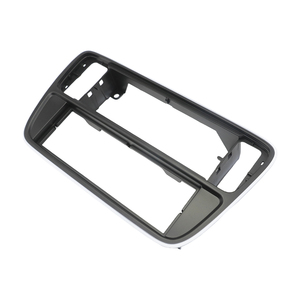 1 Din autoradio Fascia telaio lunetta per Volkswagen 2012 +, <span class=keywords><strong>Skoda</strong></span> <span class=keywords><strong>Citigo</strong></span> 2013 +, Kit pannello cruscotto nero - Product Image 3