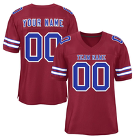 Maillot de football personnalisé avec nom et numéro, maillot d'équipe de football personnalisé avec nom et numéro pour adultes, tenue de match pour les fans de football