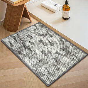 Youltan עיצוב חדש עיצוב חדש כניסה chenille-dormat מכונת כביסה ללא החלקה בחזרה מים סופג אמבטיה - Product Image 3