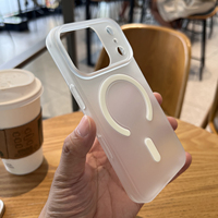 Coque rigide mate orange nouvelle couleur en PC pour iPhone 17 Pro Max - Chargement sans fil élégant et simple - Vente en gros par le fabricant KAOU