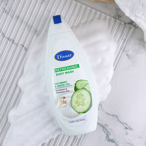 Gel douche rafraîchissant Disaar au concombre et au thé vert, hydratation et revitalisation 24h, <span class=keywords><strong>pour</strong></span> <span class=keywords><strong>une</strong></span> <span class=keywords><strong>peau</strong></span> éclatante - Product Image 1