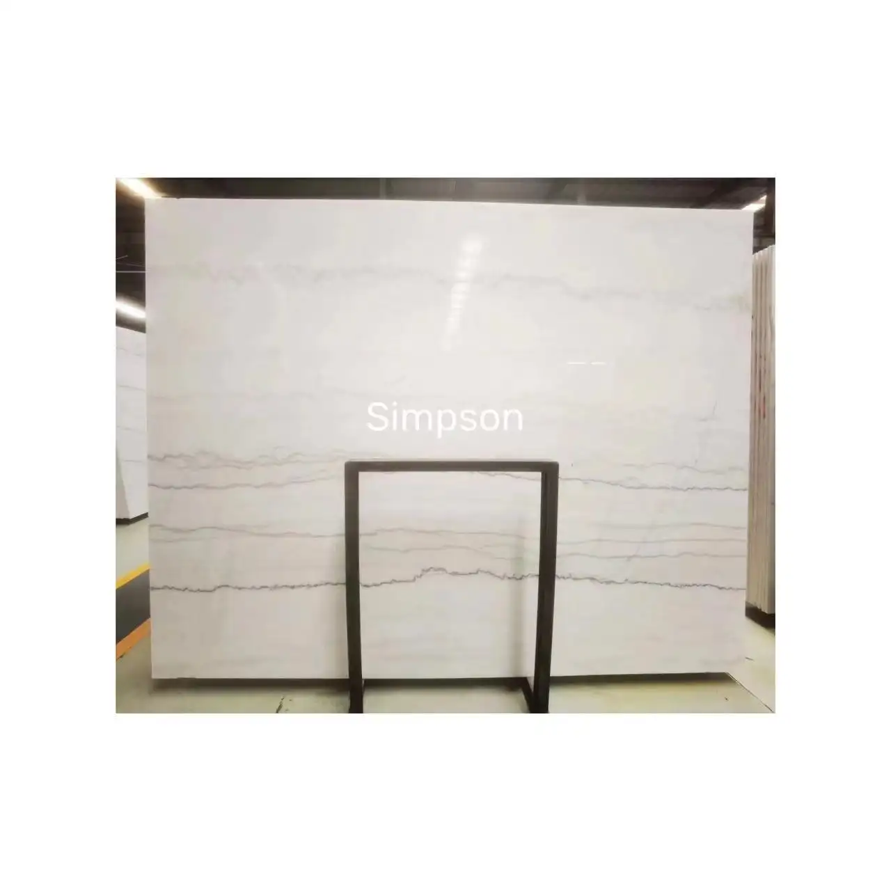 Polished Guangxi White Marble Flooring Chinese Cararra White Marble Wholesale Stair Marble White Tiles