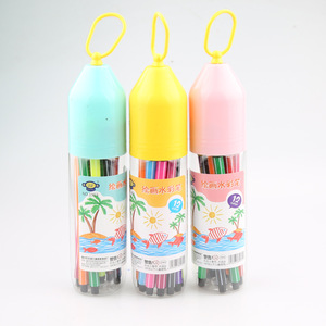 Stylo aquarelle lavable pour dessin artistique, marqueur graffiti, stylo à corps, cadeau, vente en gros, personnalisé - Product Image 2