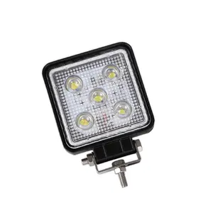 Farol quadrado do trator do oem do diodo emissor de luz 15w