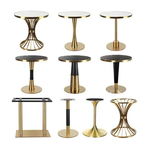 Wholesale Metal Furniture Legs Kitchen Cabinet Legs Coffee Table Chair Sofa Legs Gold Metal