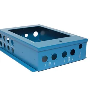 Caja de aluminio personalizada de Color, caja de Metal eléctrica de hoja de servidor de acero inoxidable, precio directo de fábrica por 12 años
