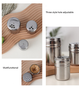 Bouteille d'assaisonnement rotative en acier inoxydable pour la cuisson au barbecue - Product Image 6