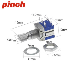 สวิตช์โรตารี่ Pinch Rs1010 ขนาด 10 มม. 10a ขั้วต่อ Pcb สำหรับควบคุมอุตสาหกรรม - Product Image 1