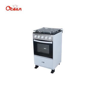 Cuisinière à gaz quatre feux avec four intégré et plaques de cuisson en verre pour la maison – Prix usine - Product Image 1