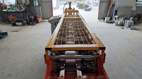 Máquina de fabricación de paneles de yeso en forma de V, barra de hierro de metal, máquina de ángulo de fabricación de paneles de esquina de techo y pared