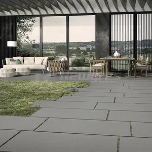 Venta caliente R11 Azulejo de terraza esmaltado mate para exteriores 600x600x20 Azulejos de pavimentación de porcelana para exteriores para Villa