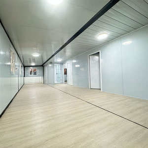 Maison mobile préfabriquée sécurisée de 40 pieds ou 20 pieds, extensible, <span class=keywords><strong>avec</strong></span> 2, 3, 4 ou 5 chambres, structure en acier préfabriquée, maison portable - Product Image 3
