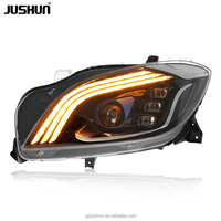 Projecteur LED JUSHUN pour Mercedes Benz ML ML350 ML320 W166 12-15, phare avant, augmentation de la luminosité de 200 %, plug and play