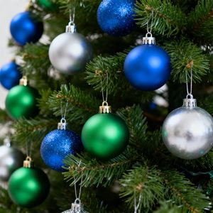 24 pièces de fournitures de Noël en gros, décorations pour arbre de Noël, boules décoratives, pendentifs, 4/6/8 cm, ensemble de boules de Noël colorées - Product Image 2