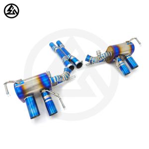 Escape de Titanio CSZ para <span class=keywords><strong>Ferrari</strong></span> <span class=keywords><strong>FF</strong></span> 6.3L V12, Tubo en X, Silenciador con Válvulas, Axle-back - Product Image 6