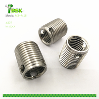 Type 307 308 Stainless Steel M3 to M16 Three-Hole Self-Tapping Inner Threaded Insert