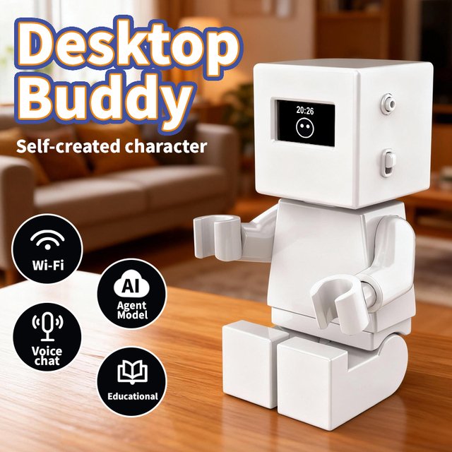 AiJH Interactive Companion Smart Robot Educational Toys Intelligent AI Programming Voice Control Dialogue Dancing Robot Toys