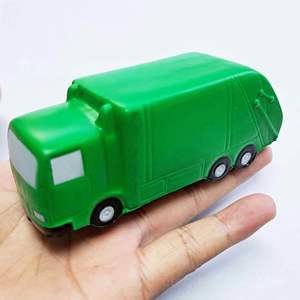 Pelota Antiestrés con Forma de Camión de Basura y Logotipo Personalizado, Juguete para Aliviar el Estrés, Ideal para Promoción Empresarial - Product Image 1